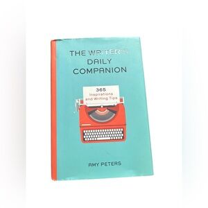 The Writer's Daily Companion Coffee Table Book - Red and Blue